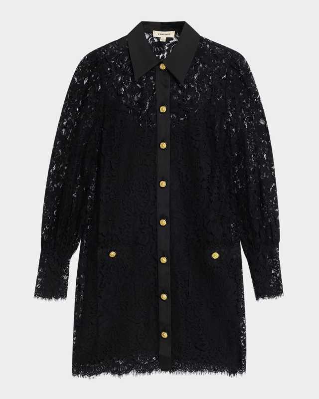 Sakura Lace Shift Dress